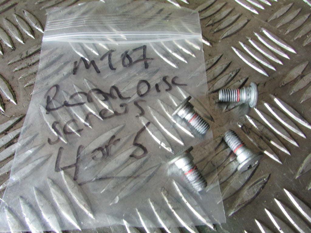 Yamaha MT-07, 2018>19, Tracer rear disc bolts studs nuts screwsVis pour disque d