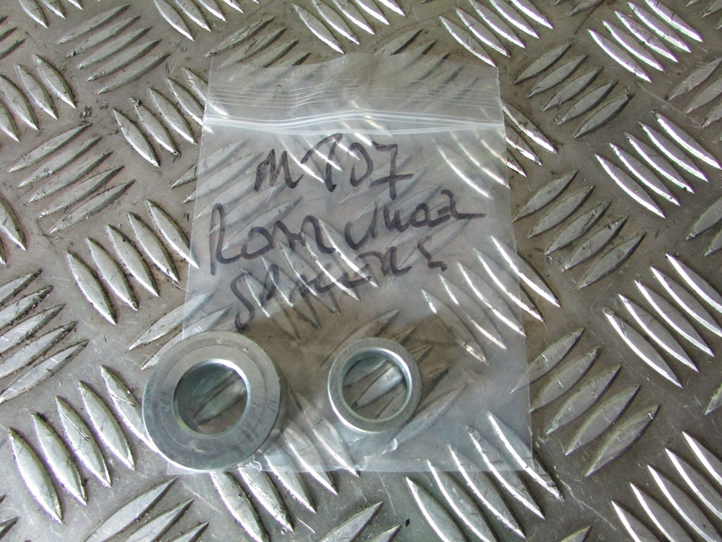 Yamaha MT-07, 2018>19, Tracer rear wheel spacers entretoises de roue arrier AR,r