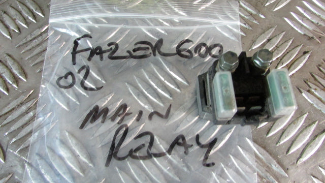 Yamaha Fazer FZS 600 2002 RJ21 RELAI RELAIS DEMARREUR ,ENGINE STARTER MOTOR RELA