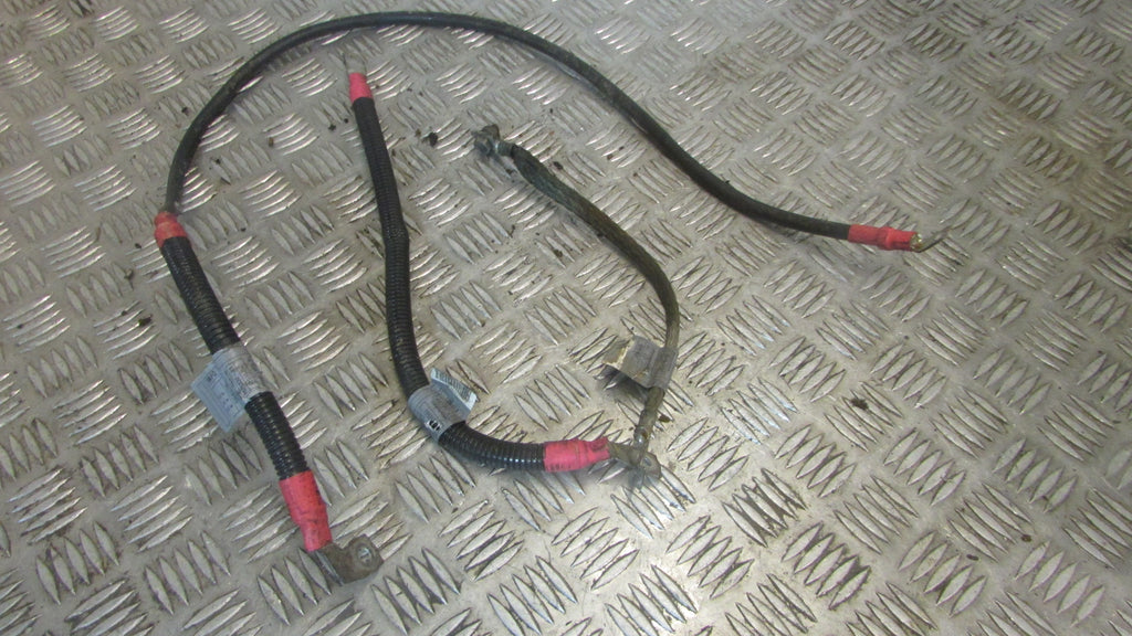 BMW 330d M57 D30 N2 E90 E91 E92 E60 E61 Starter motor cables and earth, Câbles e
