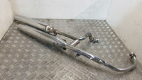 Hyosung GV 125 Aquila MF51 pot échappement ligne complete Collecteur Echappement