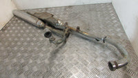 Hyosung GV 125 Aquila MF51 pot échappement ligne complete Collecteur Echappement