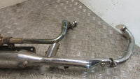 Hyosung GV 125 Aquila MF51 pot échappement ligne complete Collecteur Echappement