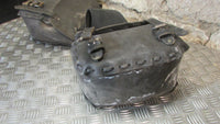 Yamaha Virago XV1100 3LP 1990 ,valise lateral gauche et droit cuire,pannier left