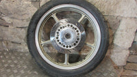 Yamaha Virago XV1100 3LP 1990 Jante AV avant avec pneu et disques ,front wheel w