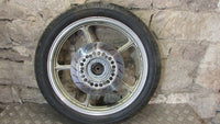 Yamaha Virago XV1100 3LP 1990 Jante AV avant avec pneu et disques ,front wheel w
