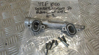 Yamaha Thunder Ace YZF1000R 4VE 1996>2003 bloc moteur arriere de connecteur de raccord du tuyau de radiateur, ,water pipe union connector rear engine block
