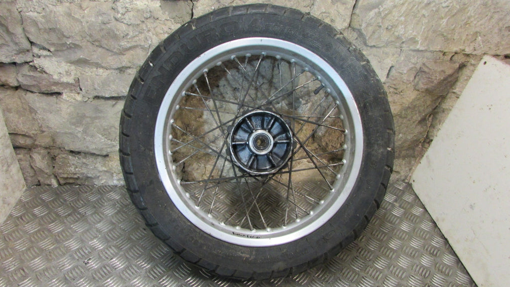 BMW F650 ST Funduro 93/99 ,Jante Ariere , pneu, ROUE ARRIÈRE , rear wheel with t