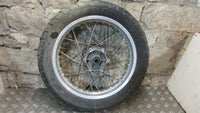 BMW F650 ST Funduro 93/99 ,Jante Ariere , pneu, ROUE ARRIÈRE , rear wheel with t
