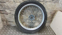 BMW F650 ST Funduro 93/99 ,Jante Ariere , pneu, ROUE ARRIÈRE , rear wheel with t