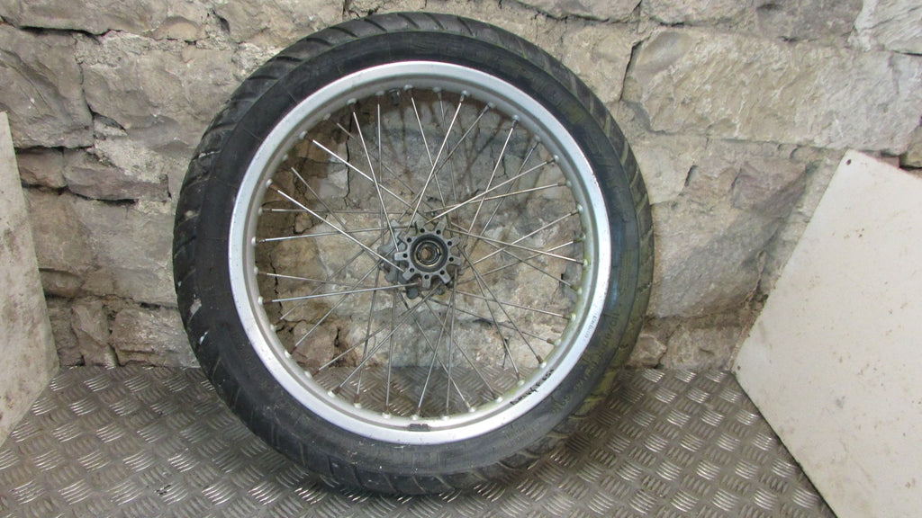 BMW F650 ST Funduro 93/99 Jante AV avant avec pneu ,front wheel with tyre,