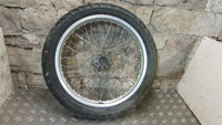 BMW F650 ST Funduro 93/99 Jante AV avant avec pneu ,front wheel with tyre,