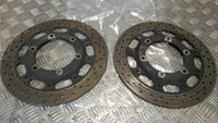 Triumph Trophy 900 T336 disques des freins avants AV paire ,,Pair of front discs