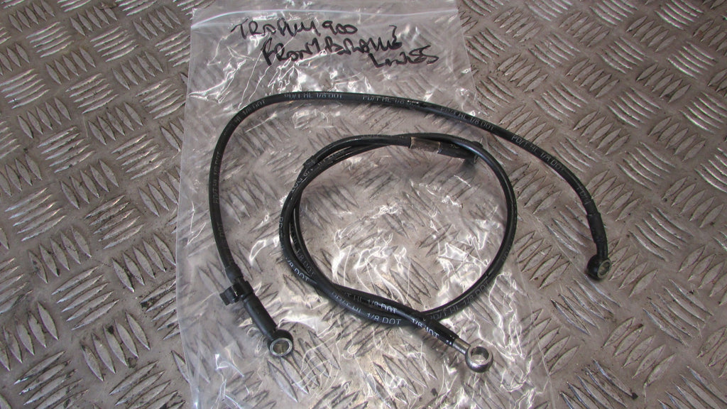 Triumph Trophy 900 T336 Durites de frein avant , front BRAKE LINES ,