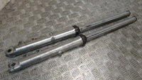 Honda CB 400 N Super Dream 78/84 fourches gauche et droit le paire, ,LEFT & RIGHT FORKS, Pair, strait ,There are scratches on the crome in the line of travel, Il y a des rayures sur le chrome dans le sens du déplacement,