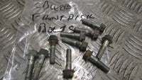 Honda CB 400 N Super Dream 78/84 ,vis pour disque de frein avant , front disc studs screws bolts,