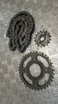 Honda CB 400 N Super Dream 78/84 kit chaine, lien scindé,Chain & sprockets, split link, Kettensatz, kit catena ,kit chaine kit cadena,