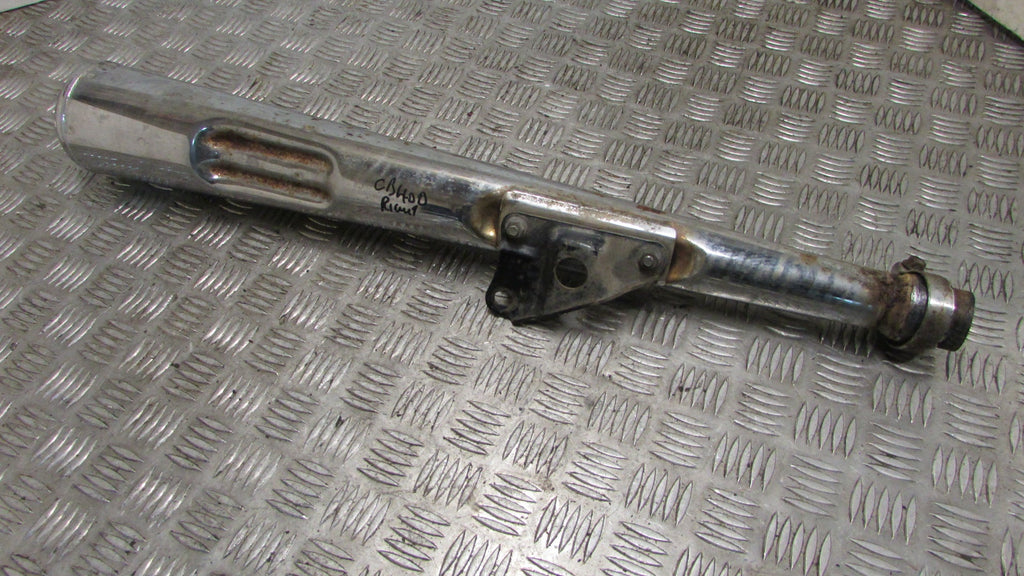 Honda CB 400 N Super Dream 78/84 pot échappement, droite ,Exhaust Silencer OEM right, Auspuff,Endtopf, TERMINALE MARMITTA SCARICO , escape,
