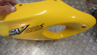 Suzuki SV 650 2002, 99/02 Tête de fourche gauche carénage en haut ,top fairing f