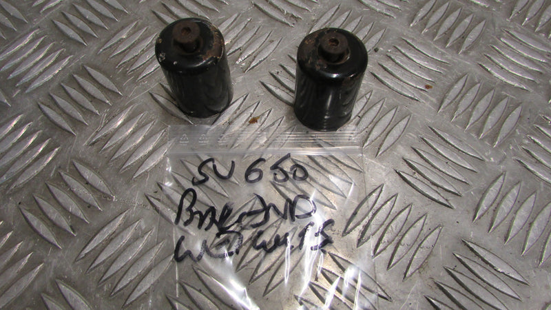 Suzuki SV 650 2002, 99/02 embouts de guidon,, HANDLEBAR END WEIGHTS ,, Lenkergew