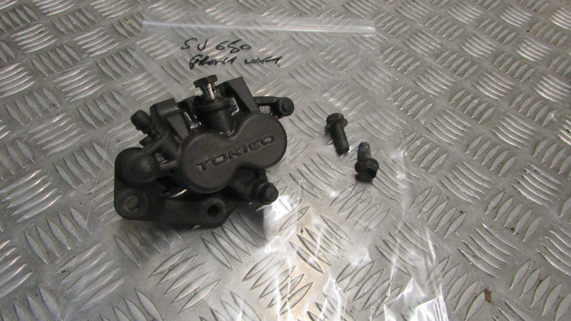 Suzuki SV 650 2002, 99/02 ÉTRIER DE FREIN, PINCEFREIN avant gauche ,,FRONT LEFT