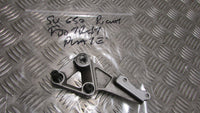 Suzuki SV 650 2002, 99/02 Platine pour repose pied droit,,FOOT REST HANGER right
