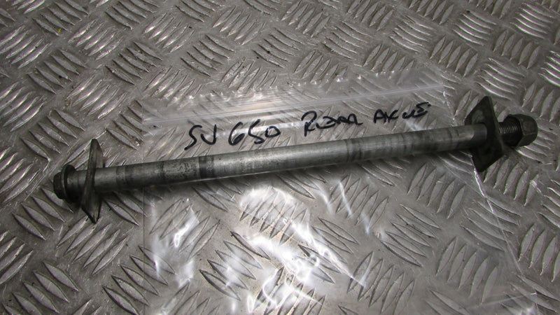 Suzuki SV 650 2002, 99/02 ,Axe de rue arrier,,rear wheel axle, spindle,,