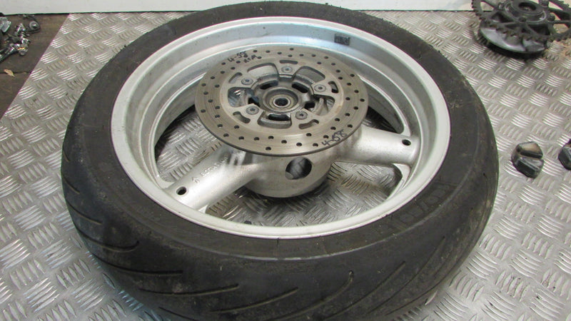 Suzuki SV 650 2002, 99/02 ,Jante Ariere , pneu, ROUE ARRIÈRE , rear wheel with t