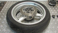 Suzuki SV 650 2002, 99/02 ,Jante Ariere , pneu, ROUE ARRIÈRE , rear wheel with t