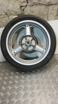Suzuki SV 650 2002, 99/02 ,Jante Ariere , pneu, ROUE ARRIÈRE , rear wheel with t