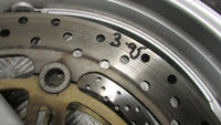 Suzuki SV 650 2002, 99/02 Jante AV avant avec pneu et disques ,front wheel with