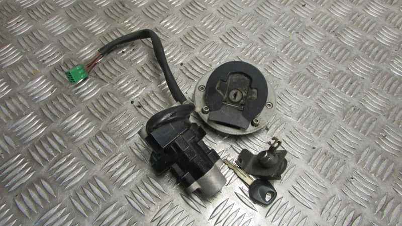 Suzuki SV 650 2002, 99/02 kit serrure , avec bouchon de réservoir, serrure de se