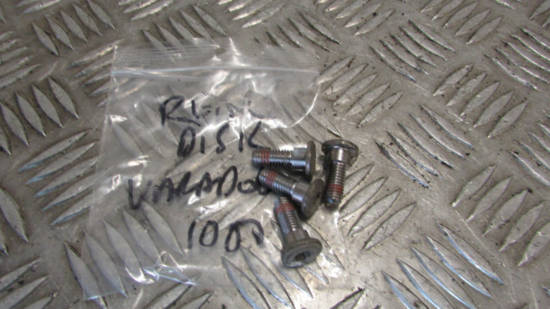 Honda Varadero XL 1000 V SD02, 2003 Vis pour disque de frein arriere AR,, rear disc bolts studs nuts screws,