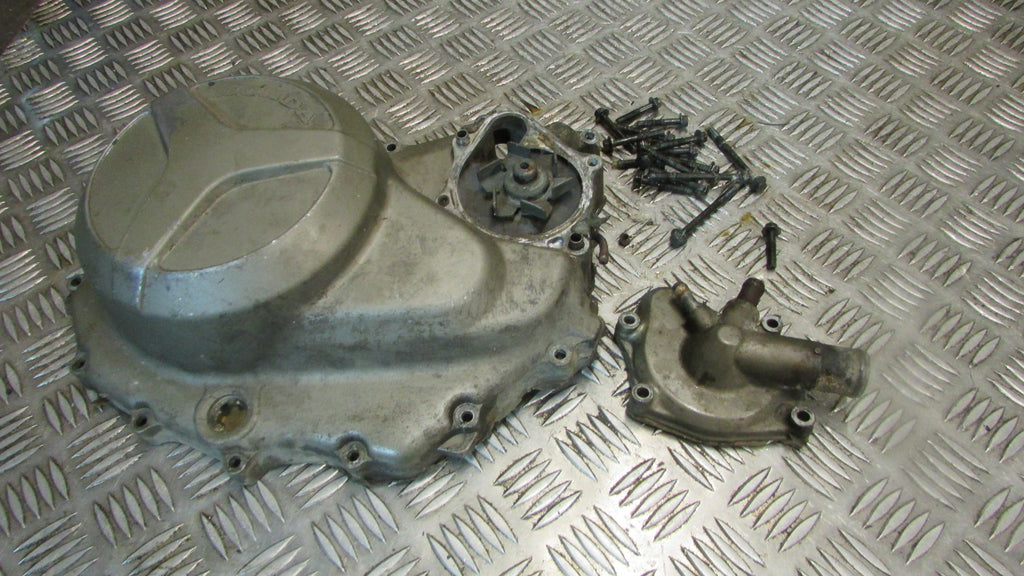 Honda Varadero XL 1000 V SD02, 2003 carter d'embrayage clutch cover casing, Pompe a eau, water pump