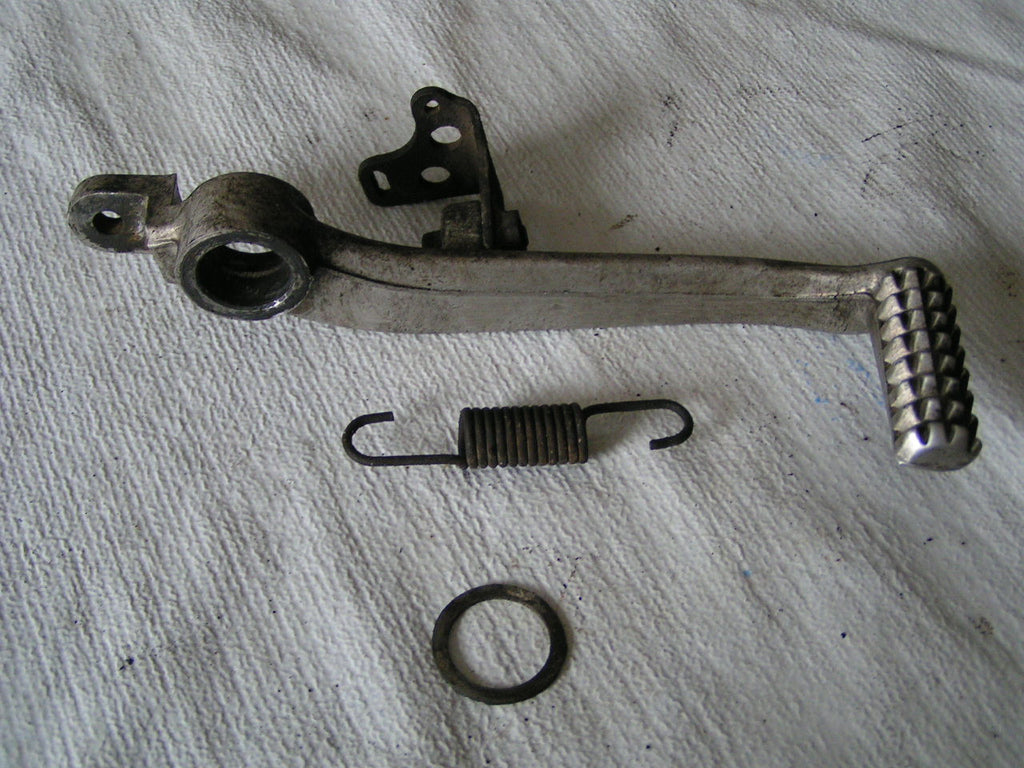 GSXR 600 K3 PEDALE FREIN AR , arrier tordu, REAR BRAKE PEDAL bit bent, Fußbremsh