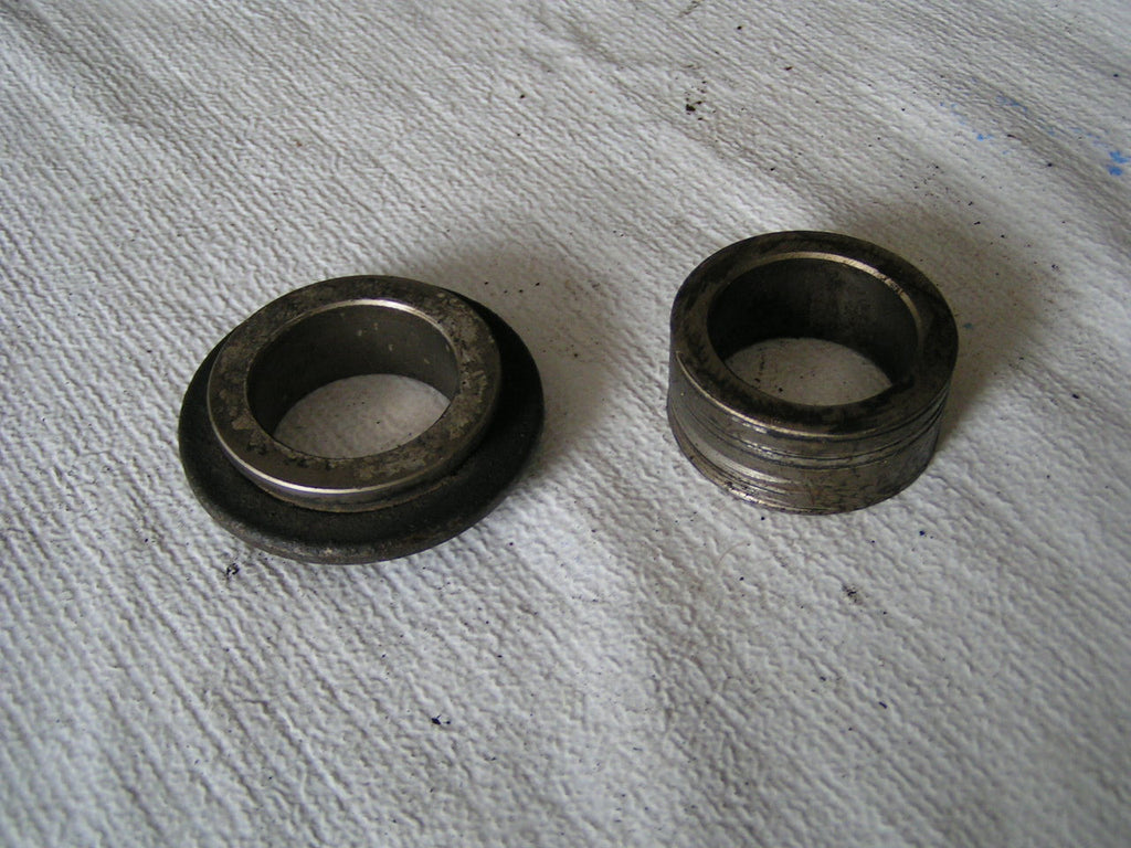 GSXR 600 K3 rear wheel spacers , entretoises de roue arrier AR
