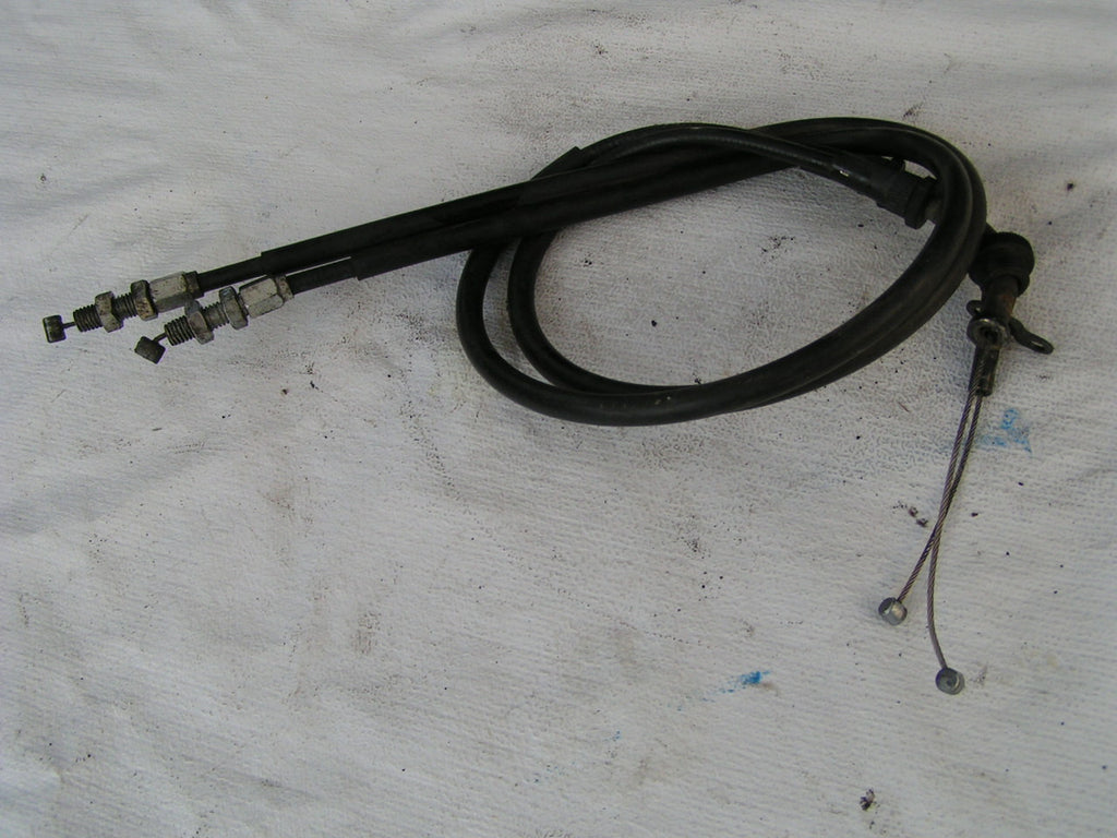 GSXR 600 K3 câbles d'accélérateur, THROTLE CABLES, Gaszüge Gaszug , cavi gas, ca