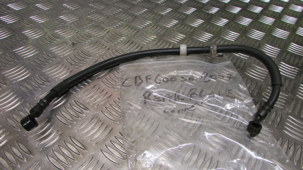 Honda CBF 600 SA , 04,05,06,07 Durite de frein ariere, rear BRAKE LINE hose pipe