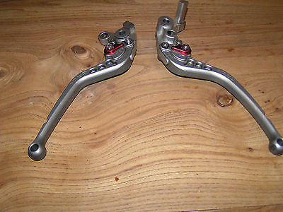 Paire de leviers réglables CRG pour Honda CBR 1000 RR 4 -7 Fireblade 04 05 06 07