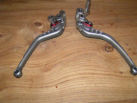 Paire de leviers réglables CRG pour Honda CBR 1000 RR 4 -7 Fireblade 04 05 06 07