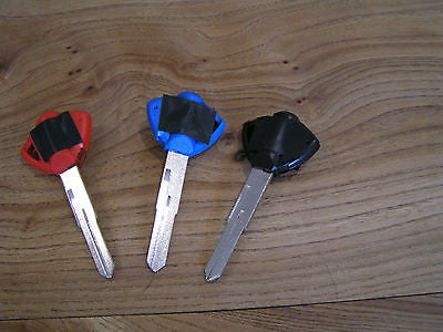 KEY CLEF clé AVEC PUCE (ID46) et BLADE pas gravé adapté pour suzuki moto