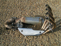 Honda CB600, CB600F pot d'échappement d'origine sans silenceur, voir photos