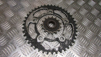 Honda CBF 600 SA 04,05,06,07 Pignon avant et arriere AV AR front & rear sprocket