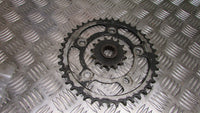Honda CBF 600 SA 04,05,06,07 Pignon avant et arriere AV AR front & rear sprocket