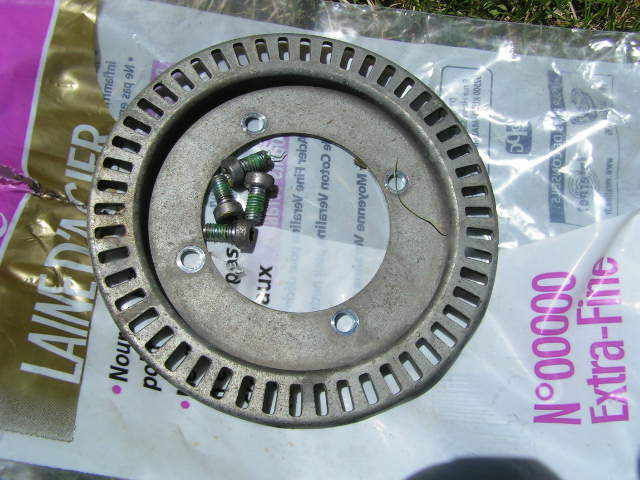 Honda CB 600 FA Hornet  ABS 2007 >2012, ANNEAU ABS FREIN Arriere, Rear Wheel ABS