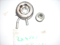 Kawasaki ZX9R 99 C2  MONTAGE DE FILTRE A HUILE ET ECHANGEUR, OIL FILTER MOUNT AN