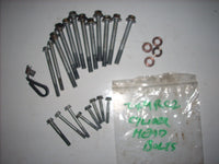 Kawasaki ZX9R 99 C2,  les boulons de culasse. cylinder head bolts (there are 2 v