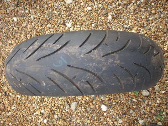 Pneu Moto occasion, Part worn Motorcycle tyre Bridgestone sports touring 180/55