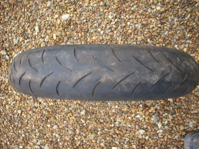 Pneu Moto occasion, Part worn Motorcycle tyre Bridgestone Battlax Hypersport BT0