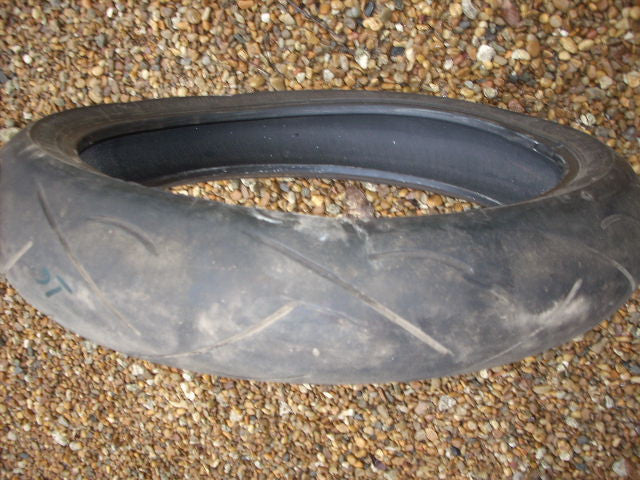 Pneu Moto occasion, Part worn Motorcycle tyre Maxxis Supermax Sports 120/17 ZR17